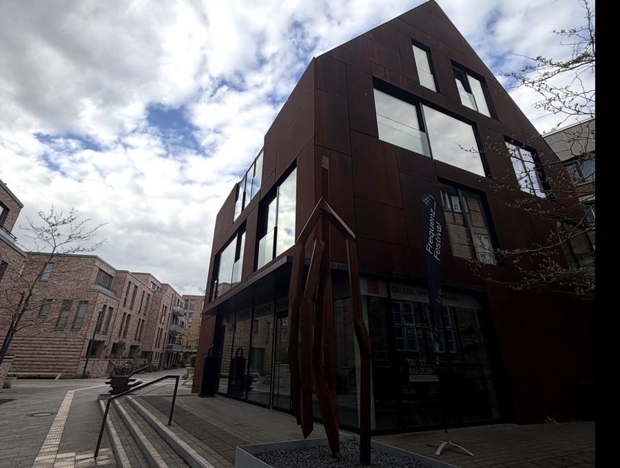 Galerie Simone Menne exterior during Frequenz Festival Kiel