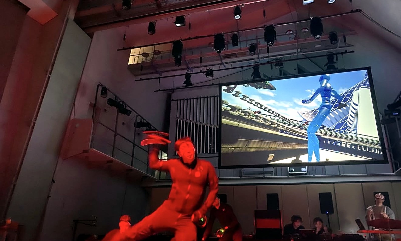 NTMI and SuperCollider live electronic performance with wearable sensors